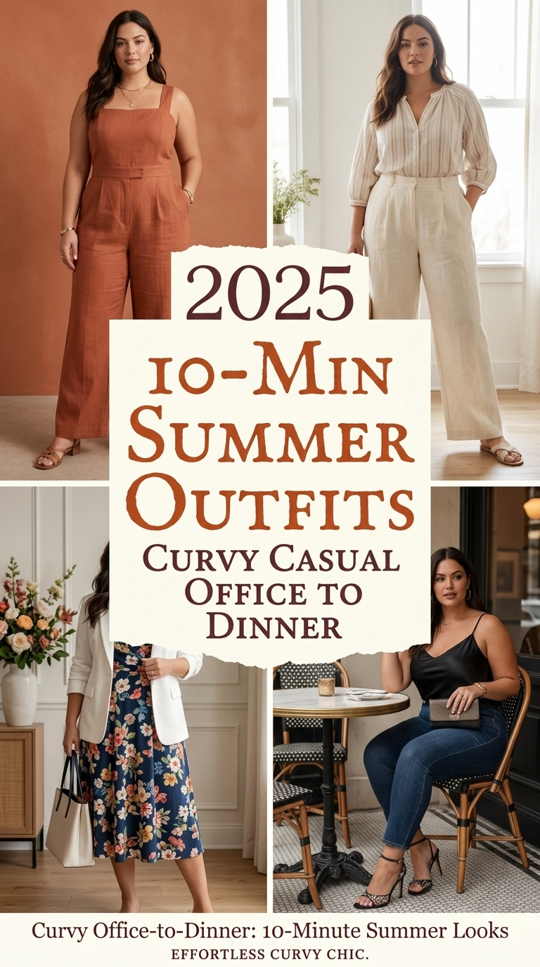10 Flattering Summer Casual Outfits That Take You Seamlessly from Desk to Dinner