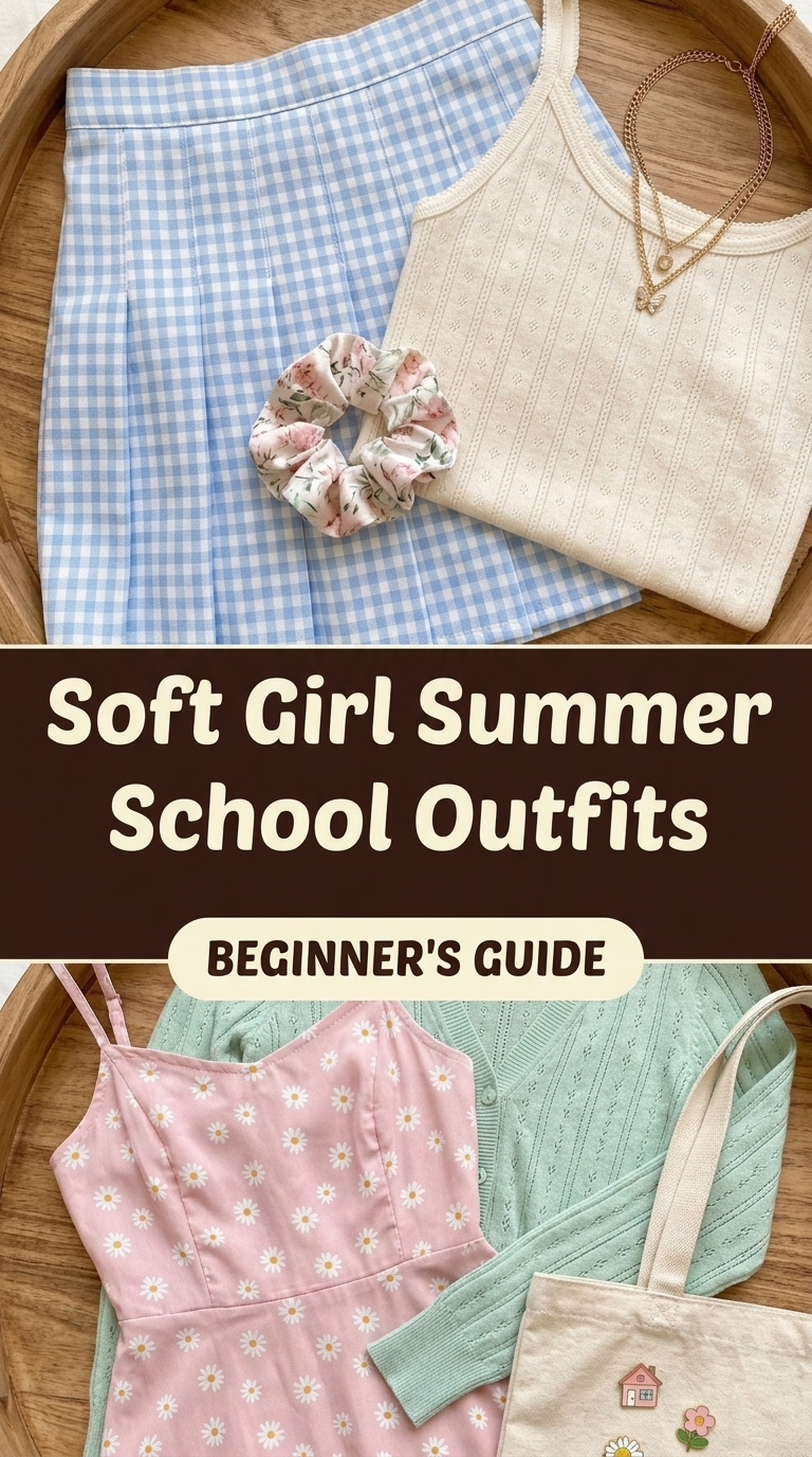 Summer School Vibe: How to Master the Soft Girl Aesthetic Without Melting